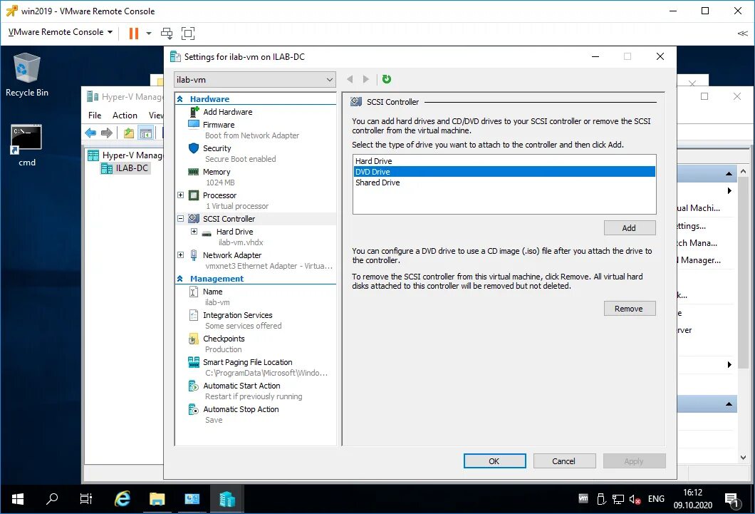 Hyper виртуалка. Hyper v виртуальная машина. hyper-v core проводник. hyper-v рабочий стол. как смонтировать образ iso.