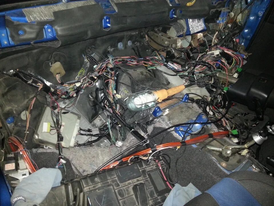 Свап 6МТ DCCD вместо штатного АКПП день 5 (долгие поиски электрика и распиновки 