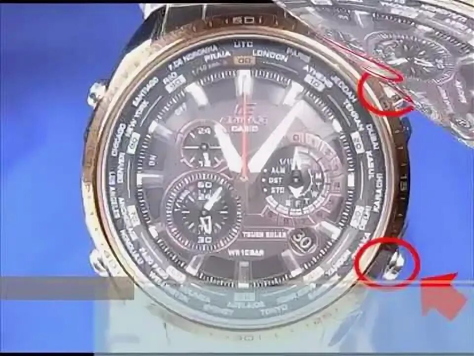 Как настроить часы edifice. Edifice EQW-700. EF-527d-1avef кожа.