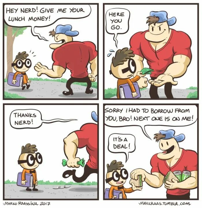 Here is money. Nerd and jock комиксы. Ботан комикс. Ботан и качок комикс. Комикс про качка и ботана.