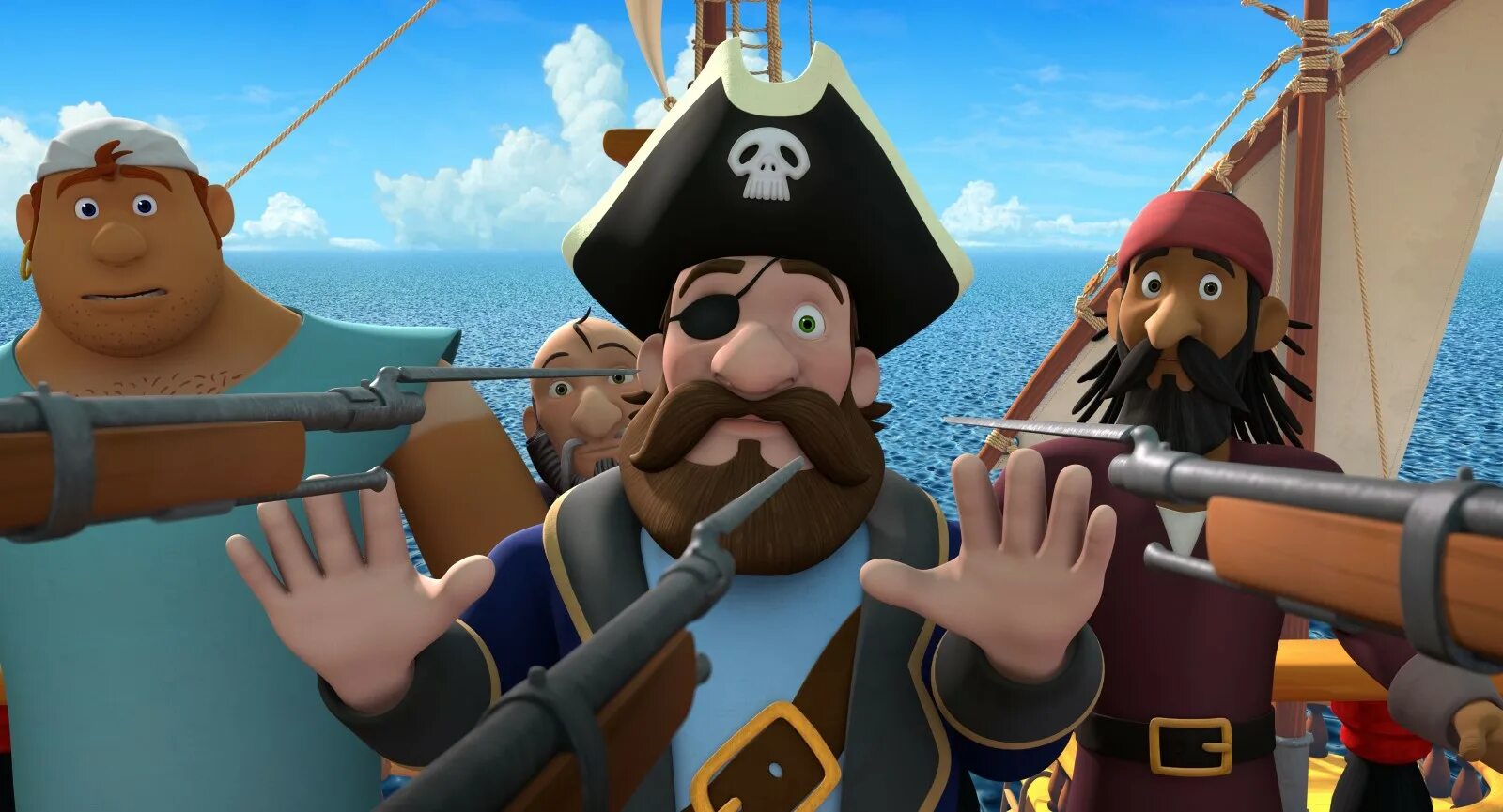 Приключенческие пираты. Капитан 7 морей.