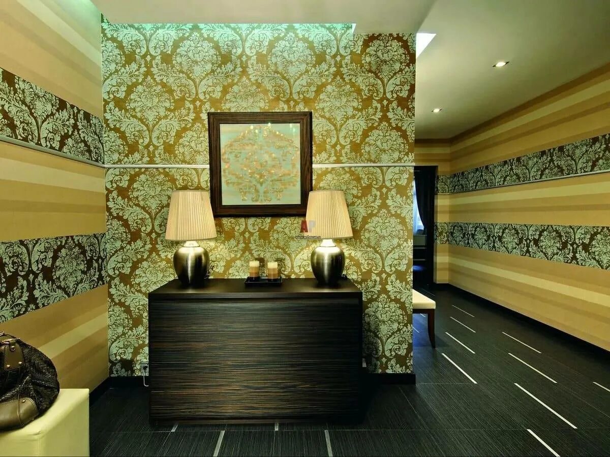 Комбинирование обоев в комнате. Поклейка декоративных обоев. Комбинированные обои. Идеи комбинирования обоев. Панно на стену из обоев.