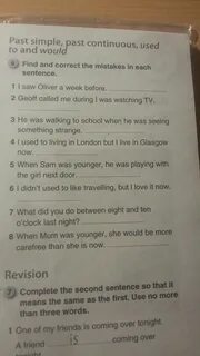 Find correct sentences