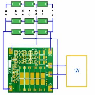 Bms плата 3s