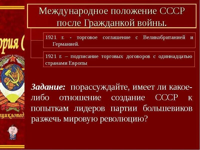 Международное признание россии