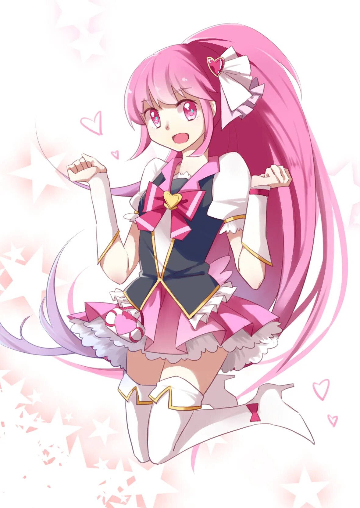 Волшебные ведьмочки пурикюа. Cure lovely. Love precure. Глиттер форс. Magical cure love shot.
