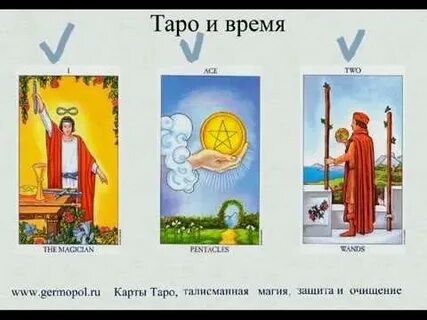 Время в таро