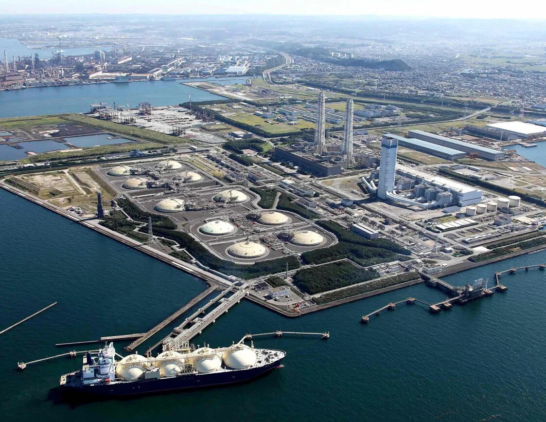Futtsu CCGT Power Plant, Япония. Япония морской СПГ-терминал. Терминалы СПГ В Японии. Терминал СПГ США В Европе. Терминалы спг