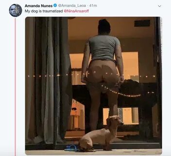 UFC Strawweight Nina Ansaroff's Bare Ass Has Traumatized Amanda Nunes&...