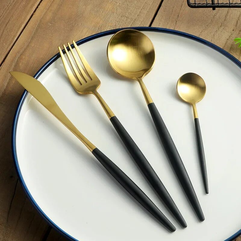 Набор столовых приборов Xiaomi Huohou Stainless Steel 3 Set hu0023. Столовый набор Stainless Steel Cutlery Set 24 предмета. Столовые приборы в золотом цвете. Столовые приборы круглые. Столовая тарелка ложка