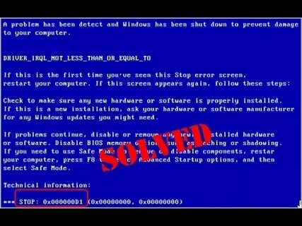 Old error
