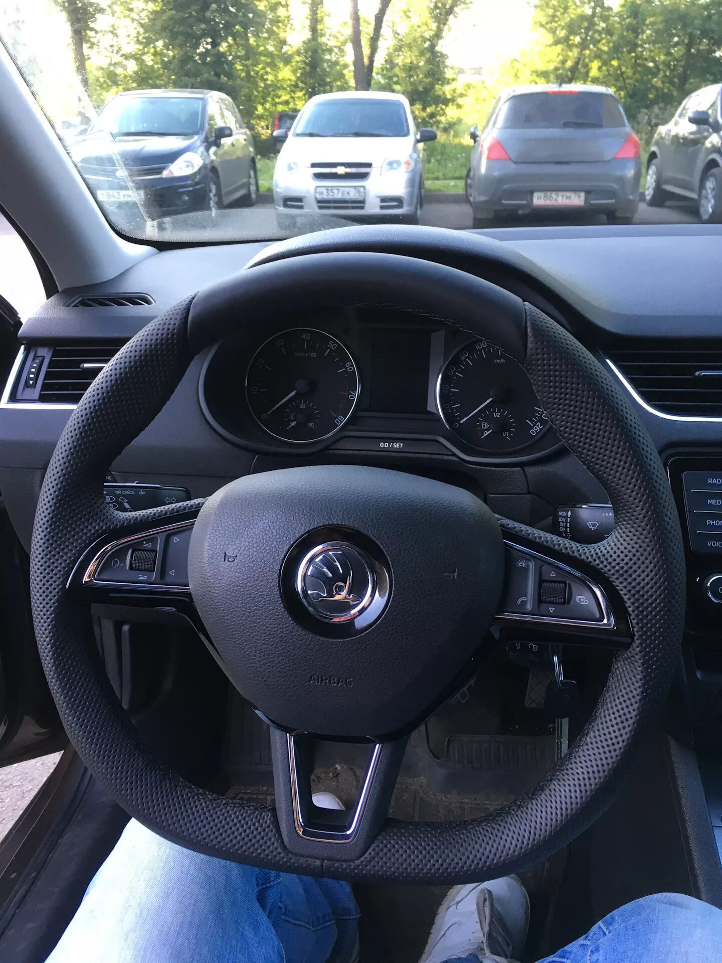 Как снять руль шкода а7 Чистка руля Skoda Octavia A7 Mk3, 1,4 л, 2017 года мойка DRIVE2
