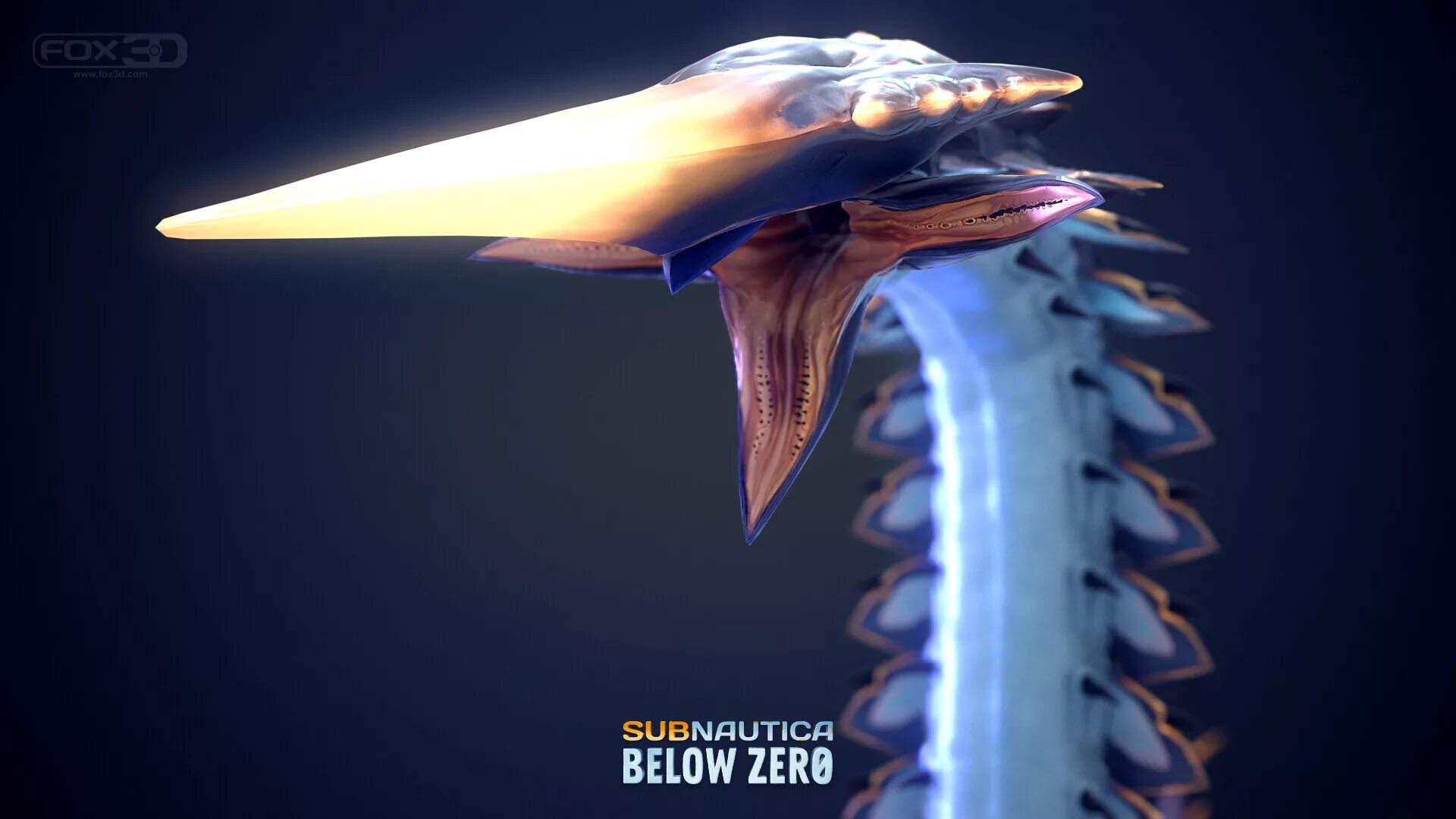 Below zero полярный лис