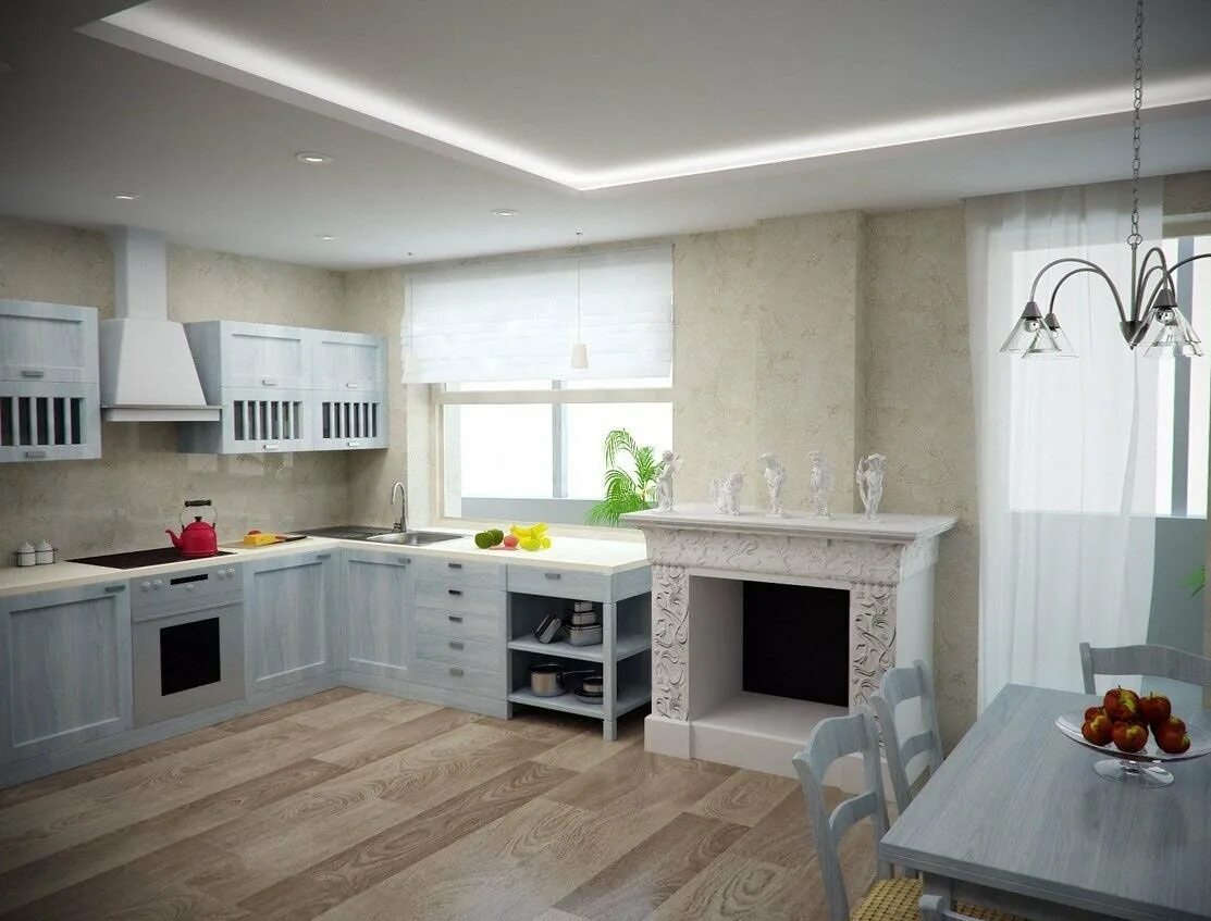 Дизайн кухни камином. Кухня с камином. Дизайн кухни с камином. Камин с кухонным гарнитуром. Камин на кухне в квартире.