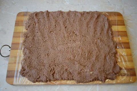 Рулет из печенья без выпечки