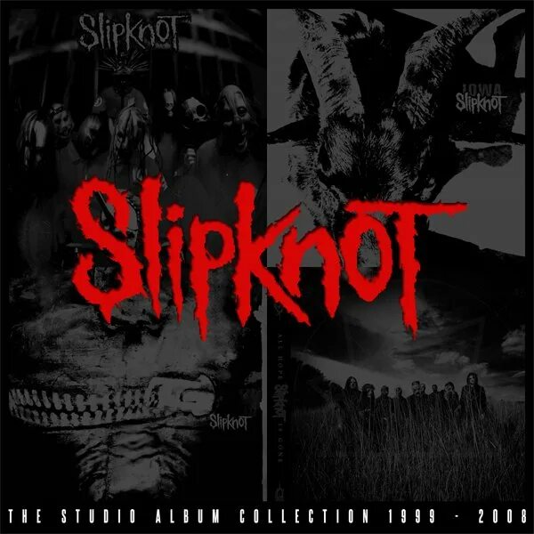 The Studio album collection (1999 - 2008) Slipknot.