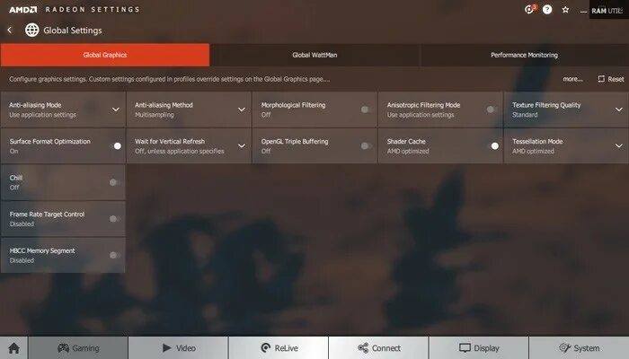 Настройки amd radeon для игр. AMD настройки Radeon. AMD settings приложение. Новый Интерфейс AMD Radeon. Настройки видеокарты AMD для КС го.