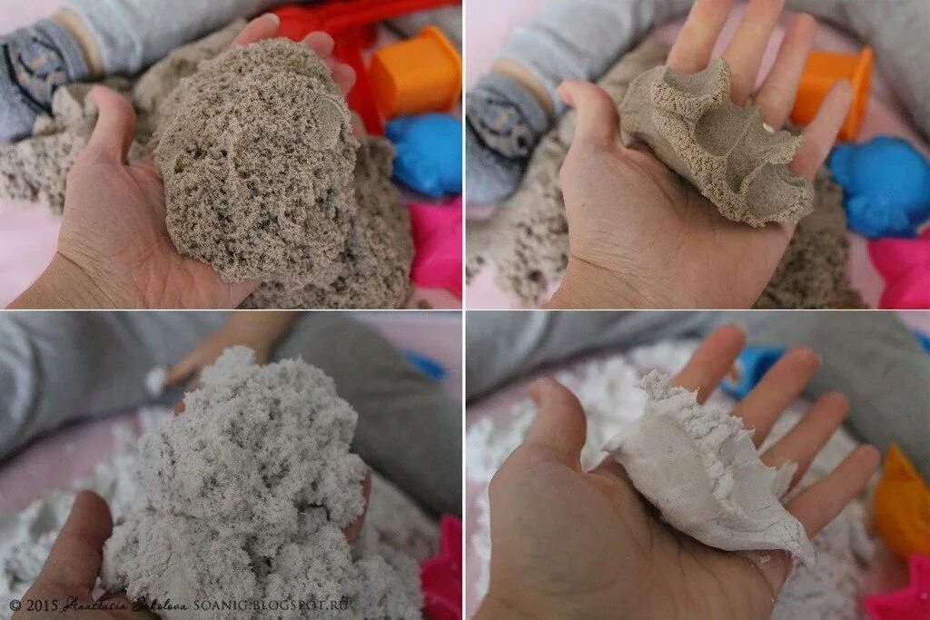 Лепим песком. Кинетический песок. Сухой песок для детей. Кинетический песок для детей. Поделки с песком.
