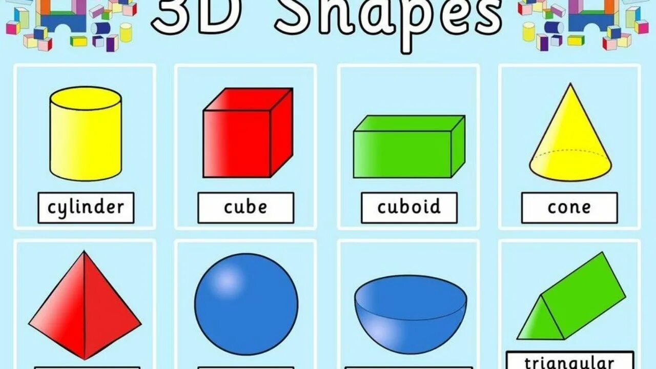 Import shapes. Геометрические фигуры названия. Геометрические фигуры 3d названия. Объёмные геометрические фигуры и их названия. Геометрические фигуры для детей с названиями.