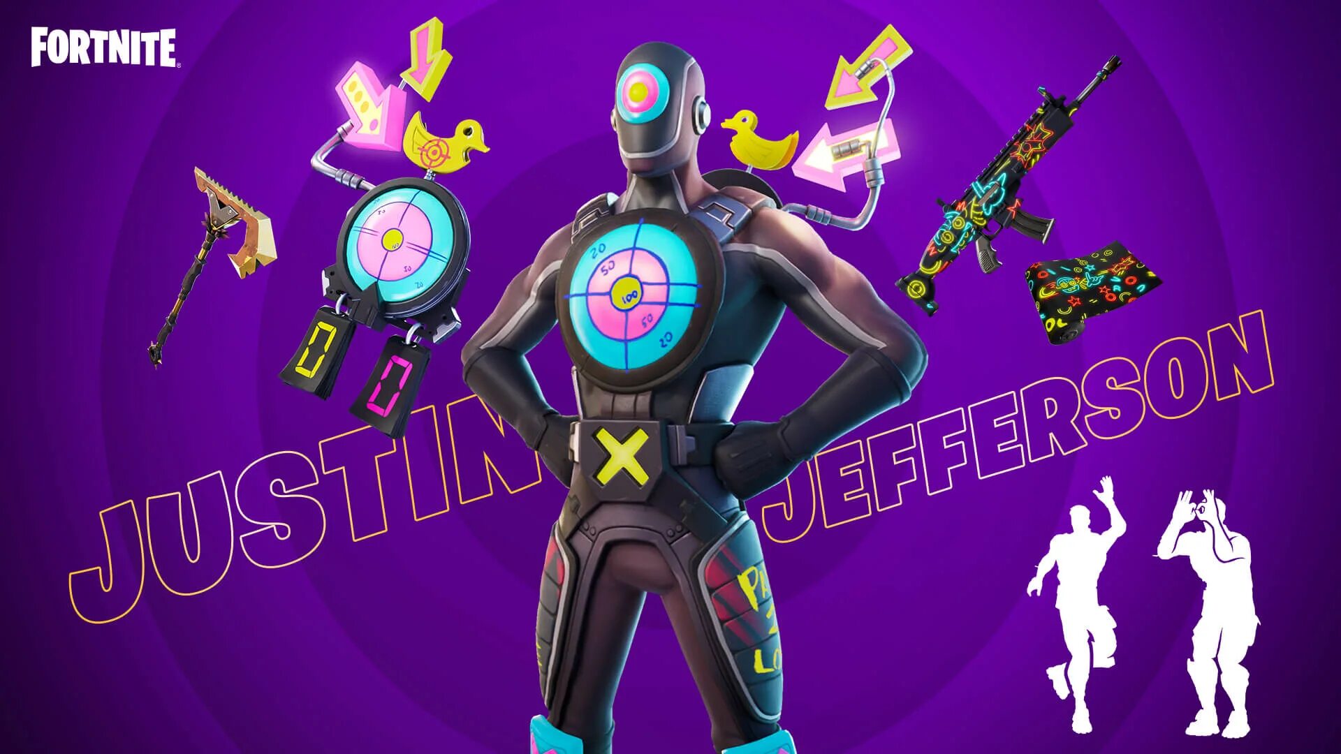 Justin Jefferson Fortnite. ФОРТНАЙТ неон. Griddy emote Fortnite. Get Griddy Fortnite. Когда выйдет griddy в фортнайт