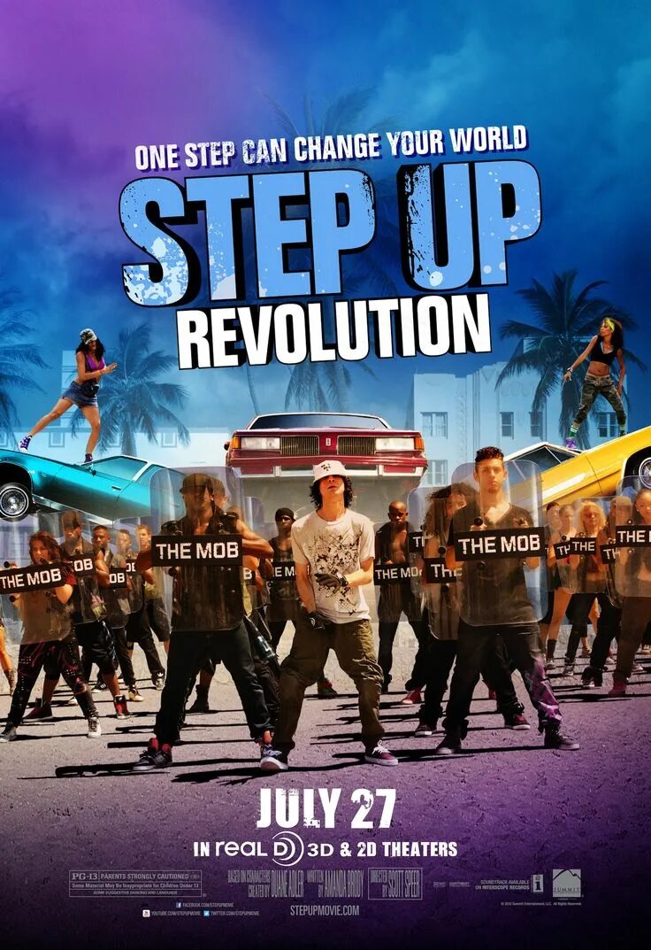 Step your up. Шаг вперед 4 (2012) Постер к фильму.