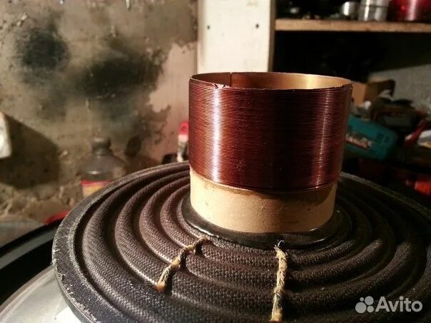 Звуковая катушка на 4 дюйма динамик. Voice coil 15 динамик. Перемотка двухкатушечного сабвуфера. Катушка динамиков 2 дюйм. Катушка сабвуфера.