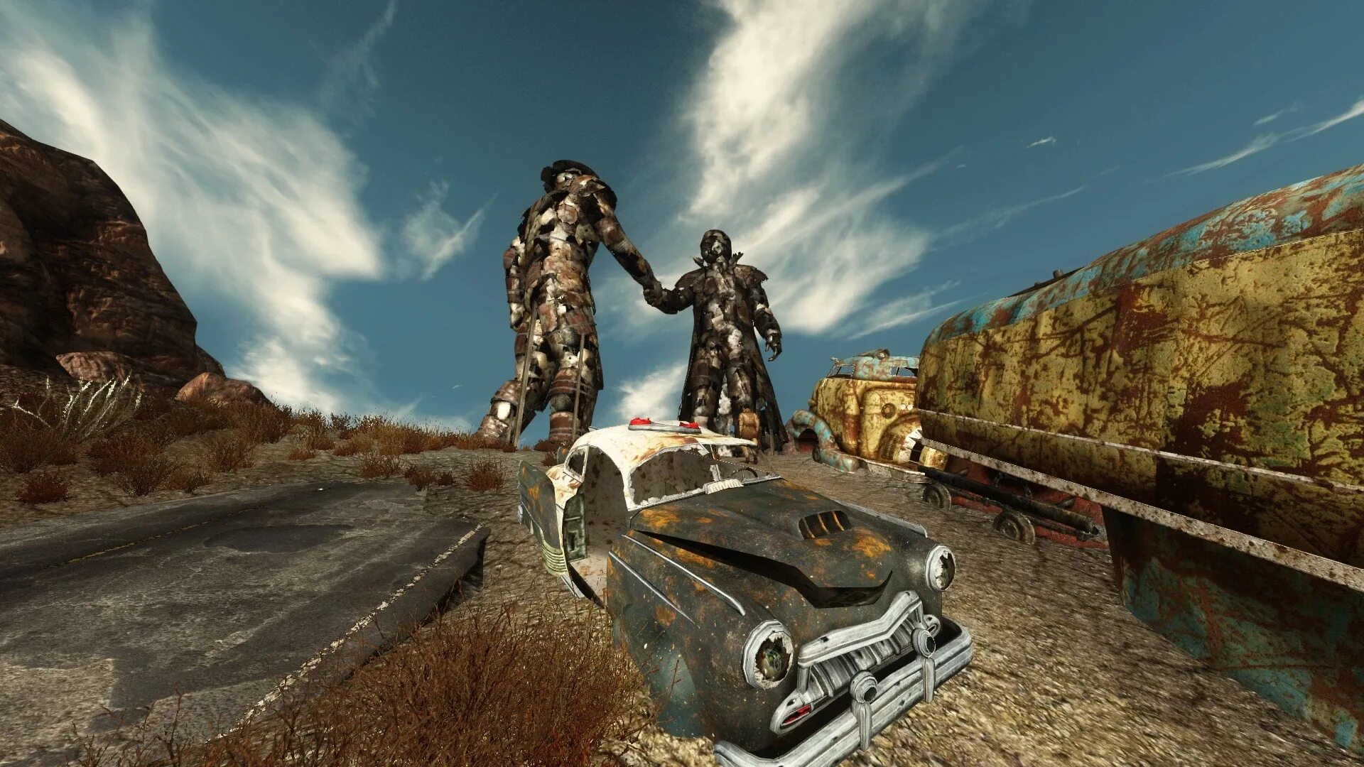 Мод на реалити. Fallout New Vegas проект Невада. Фоллаут 3 мод Невада. Фоллаут Невада броня. Хайвеймен Fallout New Vegas.