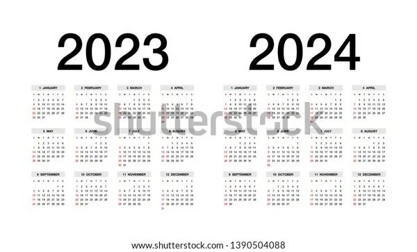 Календарь на 2023-2024 годы. Недели 2023 года по номерам. Год чего будет 2024. Производственный календарь 2023-2024.