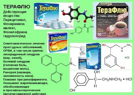 Можно парацетамол после терафлю