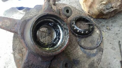Замена ступичных подшипников ниссан