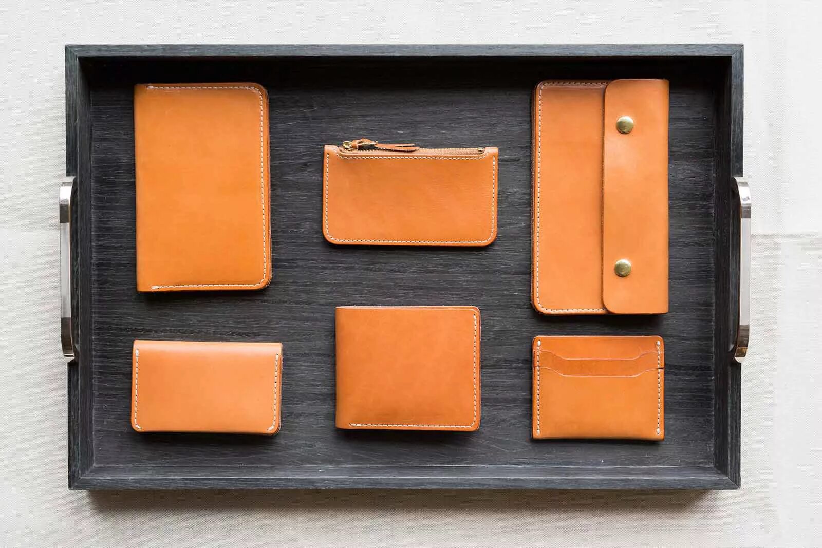 Leather goods Manufacturing. Buttre goods. Leather goods