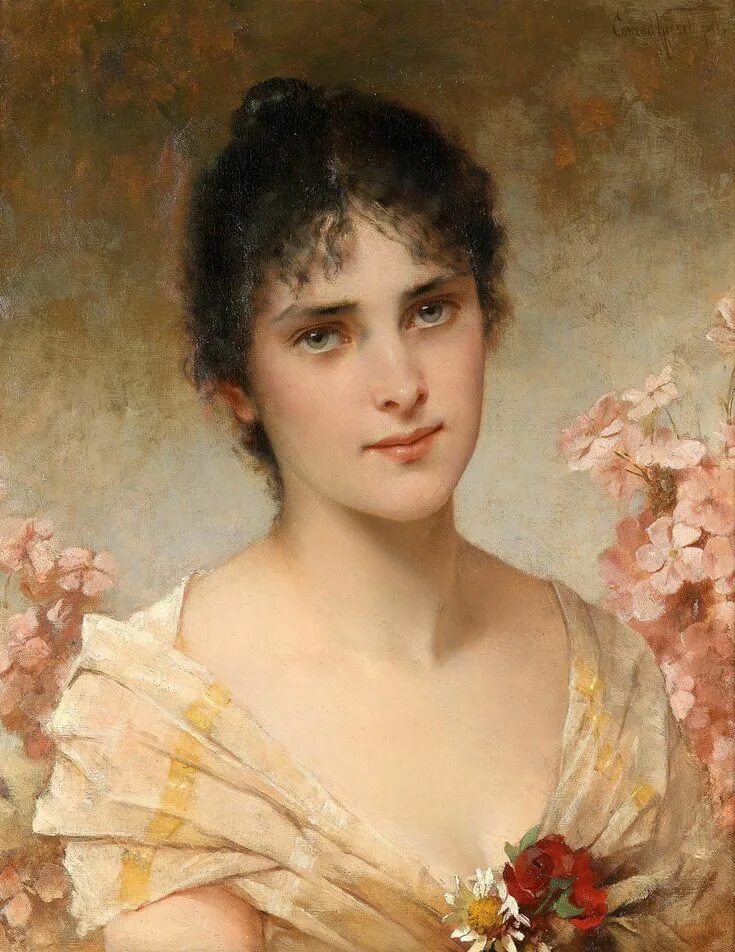 Портрет это. Конрад Кизель (Conrad Kiesel). Конрад Кизель (Conrad Kiesel), портреты. Немецкий художник Conrad Kiesel (German, 1846-1921). Конрад Кисел (Conrad Kiesel,1846-1921).