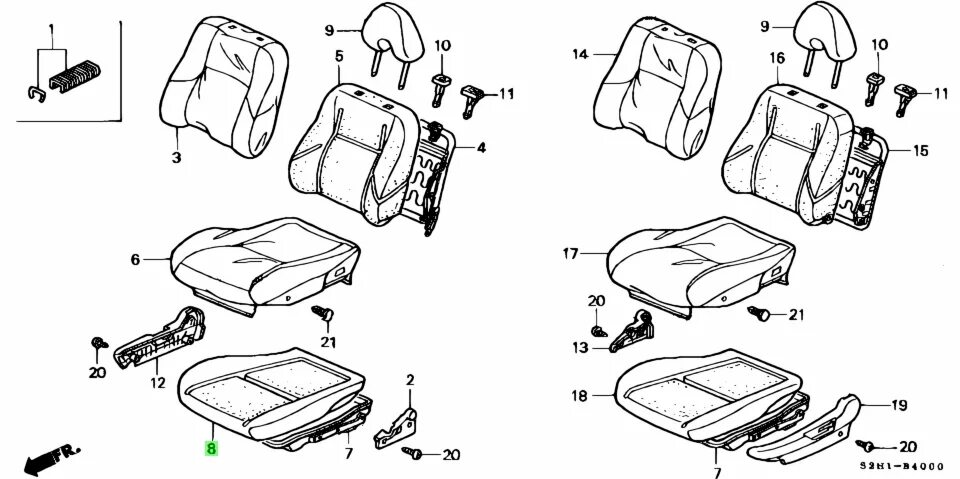Чехлы на honda element Sarma-Auto.ru