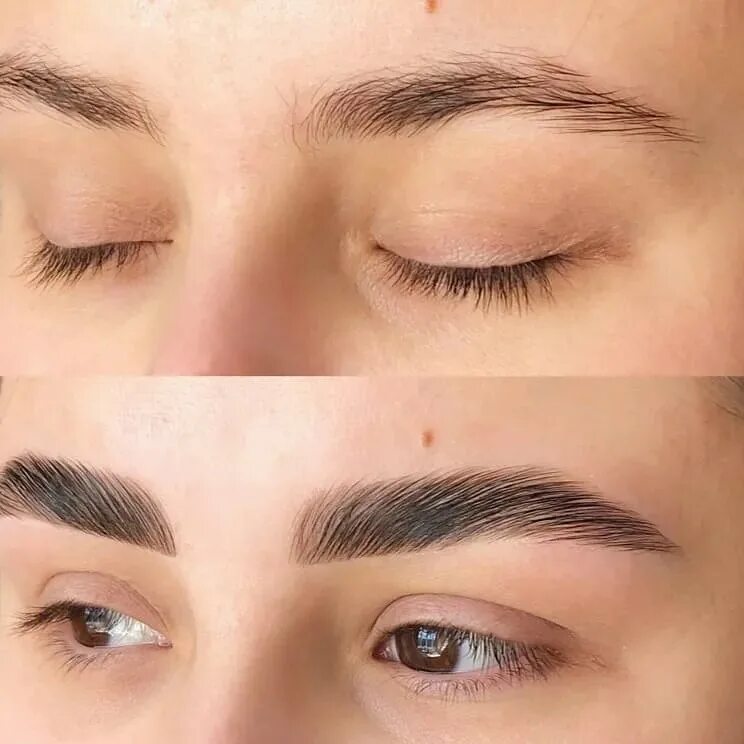 ламинирование окрашивание и коррекция бровей. долговременная укладка бровей. ламинирование густых бровей. ламинирование бровей. ламинирование бровей до и после.