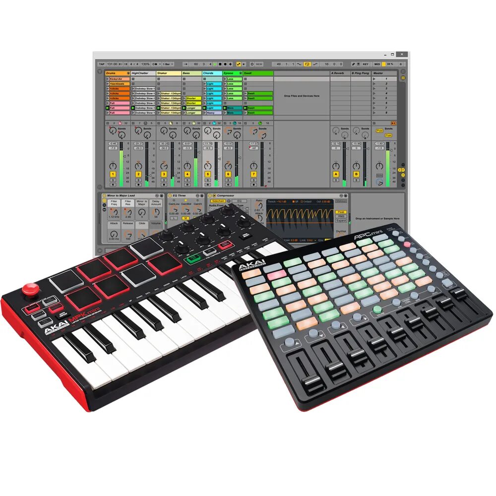Миди клавиатура ableton. Midi-контроллер akai apc mini. akai apc mini 2. ableton akai mk2. akai mpk mini mk 3 +xone k2 ableton.