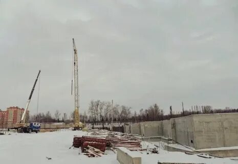 Строят в новомосковске