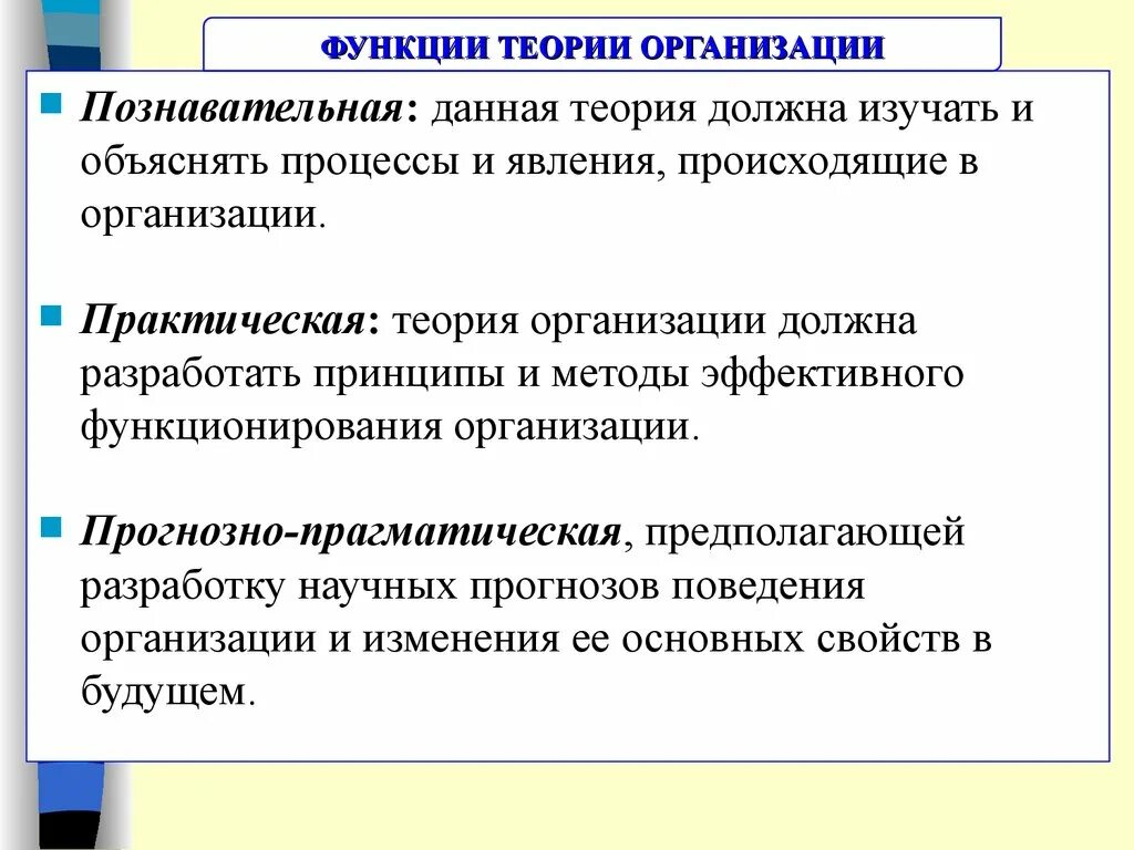 Теории и функций определенной. Функции теории. Теория организации. Функции теории организации схема. Функции теории организационно.