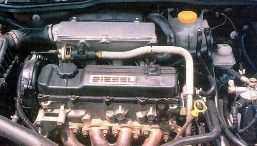 1.7 Дизель Опель Вектра а мотор. Mazda 323 Diesel 1.7.