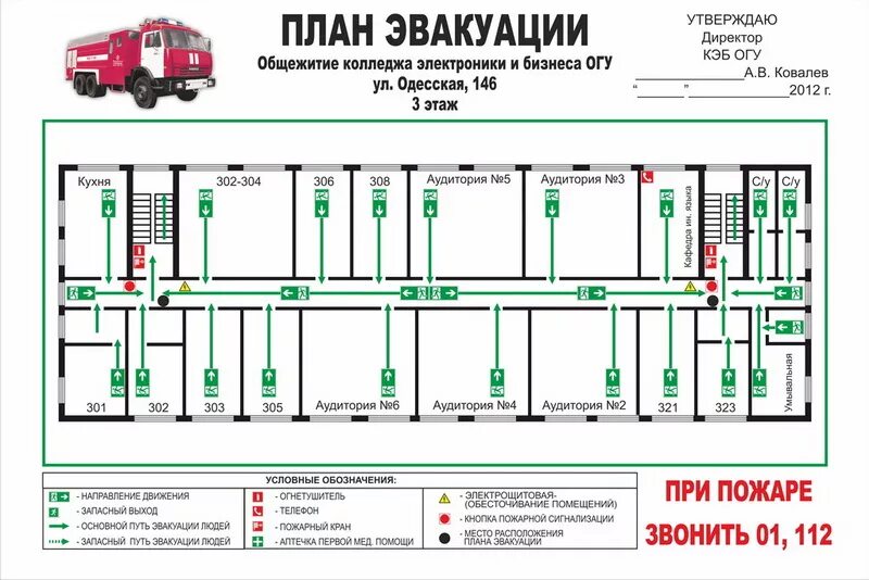 Эвакуация из жилых и общественных помещений обж. Схема эвакуации со 2 этажа. Локальные схемы эвакуации. ОГУ план эвакуации. Этажный план эвакуации.