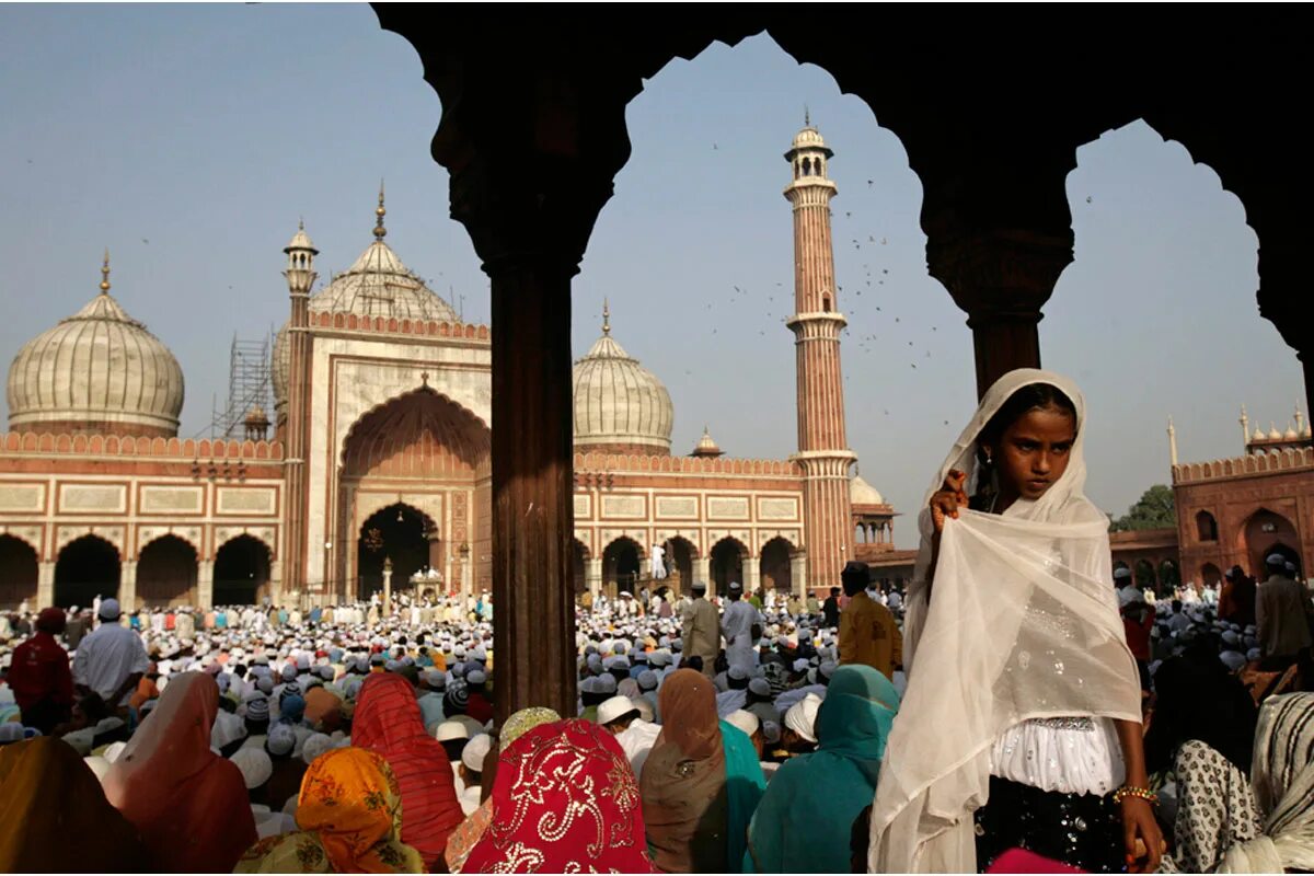 Будет мусульманской страной. ИД-уль-Фитр праздник в Индии.