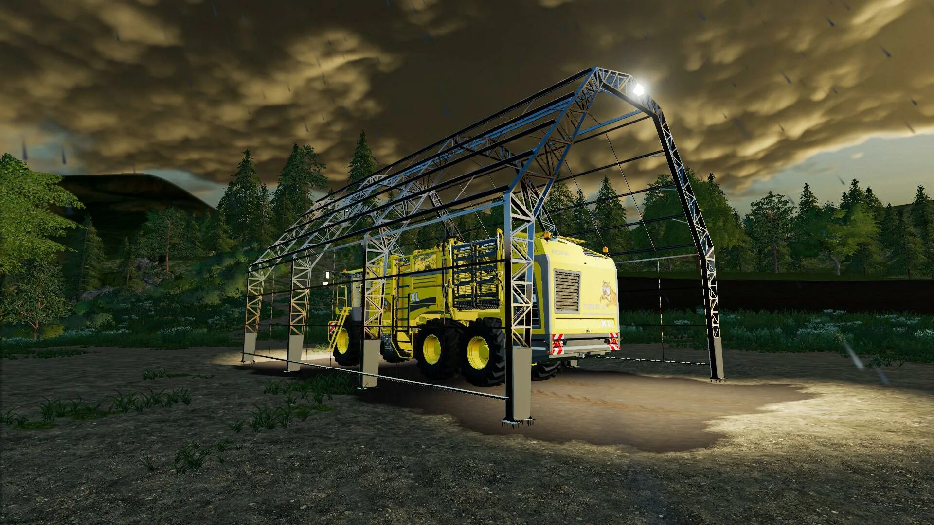 Ферма 19 мод на машины. Навес для farming simulator 2019. фермер симулятор 19 машины. мод в фс19 на авто дом. моды мчс фс 17.