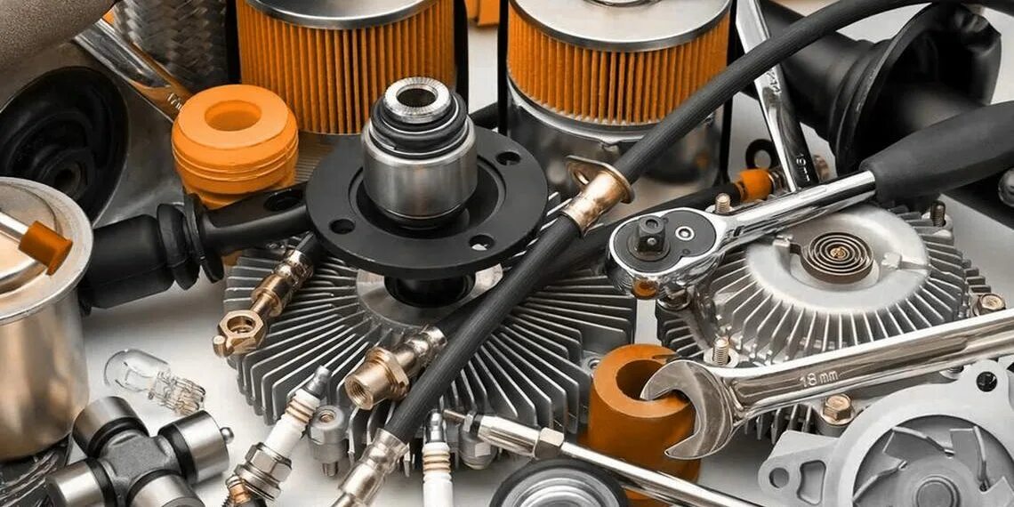 Детали машин. Детали автомобиля. Дорога запчастей. Запчасти ваз. Krauf ahm0817mg.