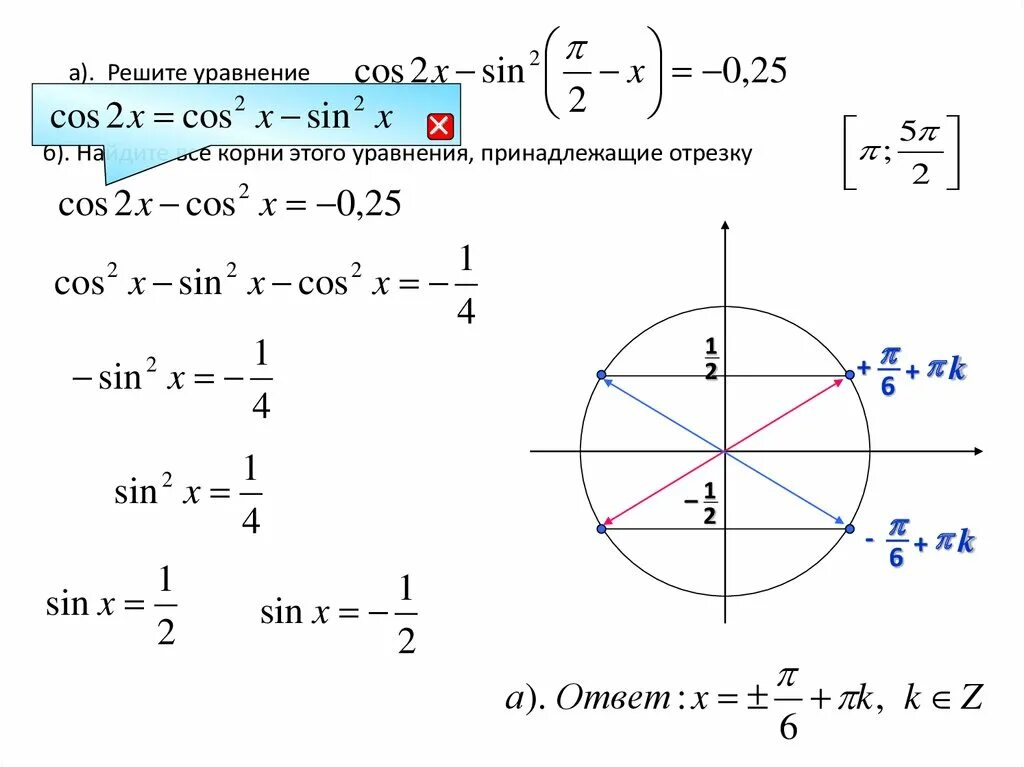 Корни уравнения принадлежащие отрезку. Найти корни принадлежащие отрезку. Найти корни уравнения принадлежащие отрезку. Тригонометрические уравнения принадлежащие отрезку.