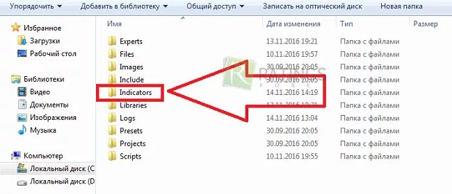 Как открыть терминал в папке. Метатрейдер папка индикаторов. корневая папка. где находится корневая папка мт4. в какой папке находятся индикаторы мт4.