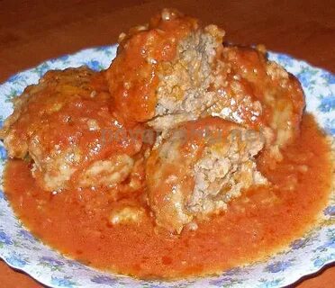 Ежики из фарша с капустой