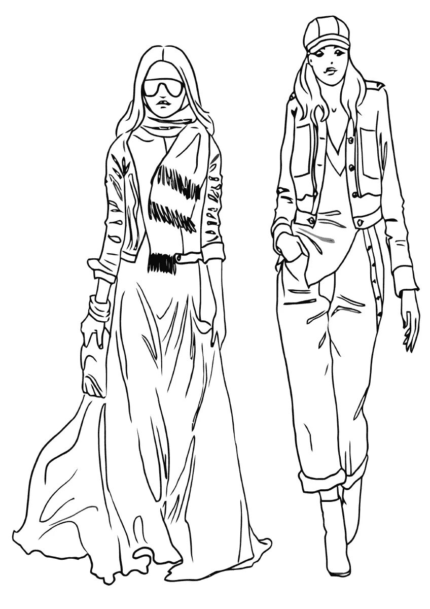 раскраска одежда. эскиз модели для одежды. современная одежда рисунок карандашом. раскраски красивые платья. раскраска стили одежды.