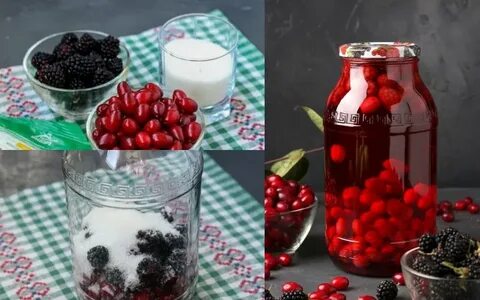 Как приготовить компот на зиму из кизила