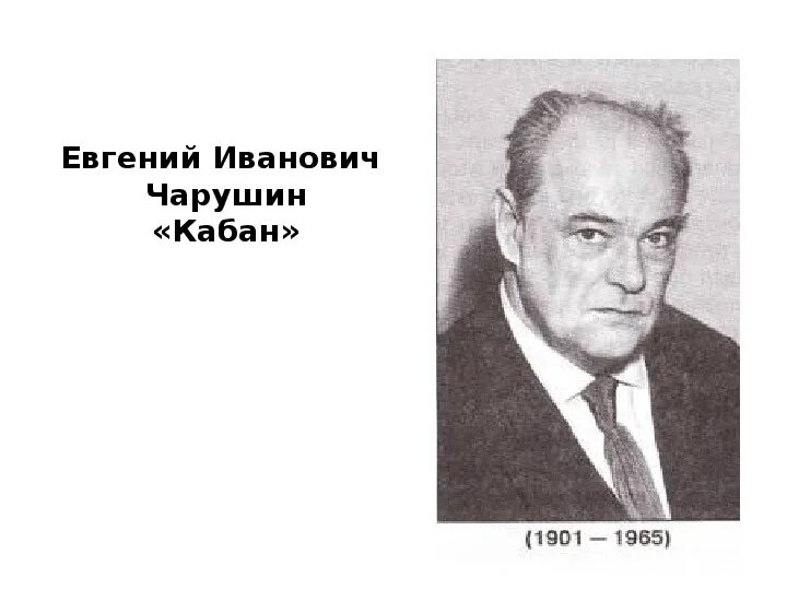 Е и н чарушины