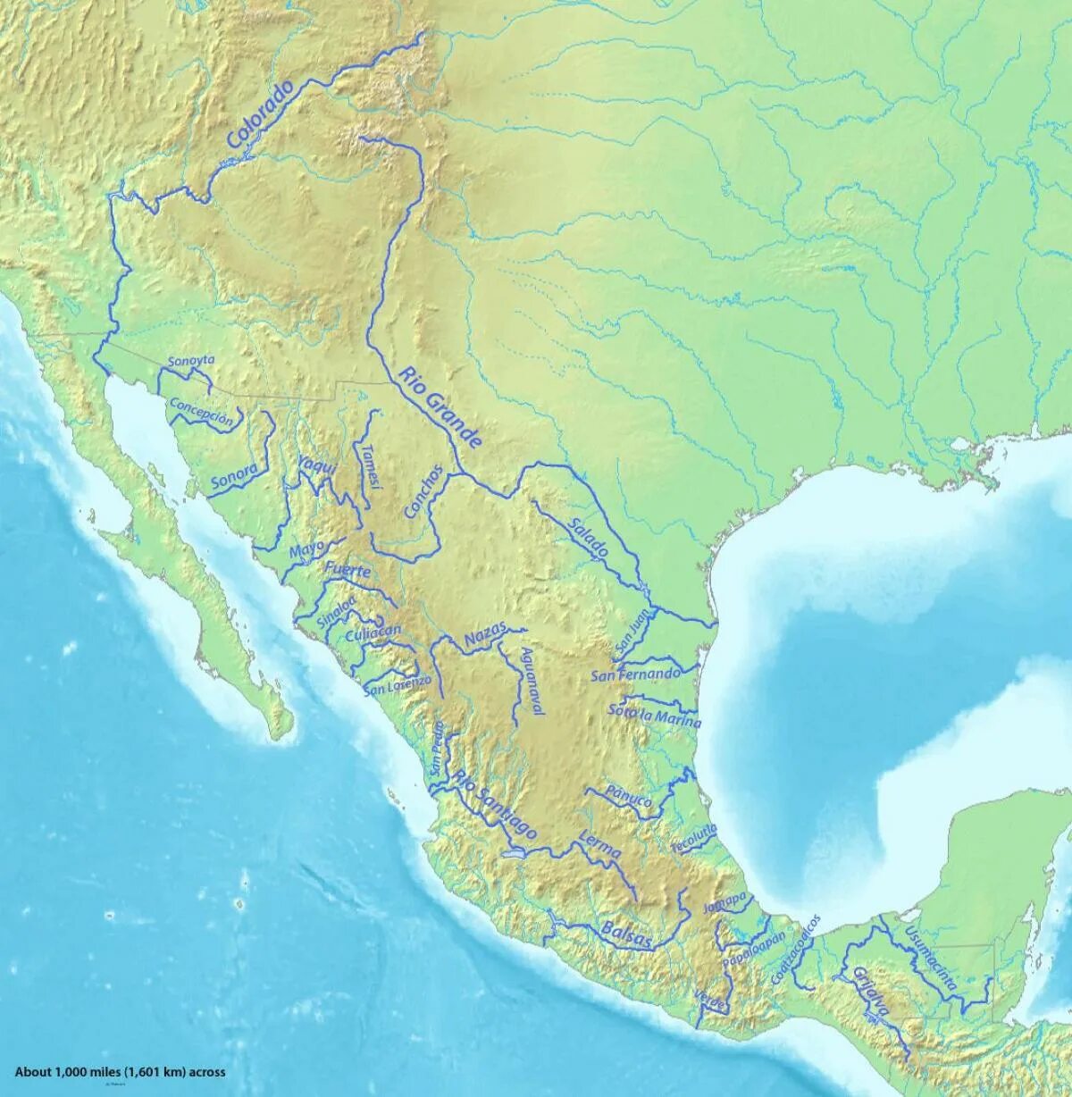 Рио гранде бассейн какого океана. Бальсас река Мексика. Река Пануко Мексика. Реки Мексики на карте. Мексика река Рио-Гранде.