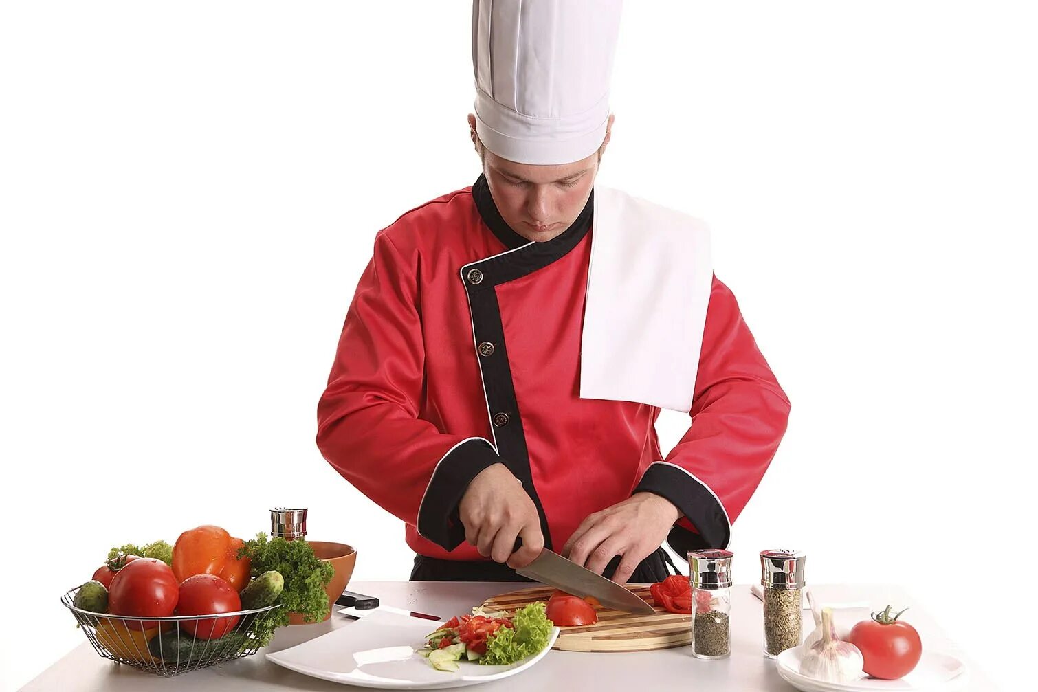 Working day cook
